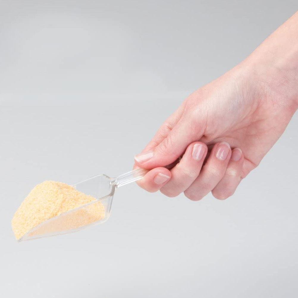 Home Cooking Supplies - 12-delige plastic schepjesset Duurzame keukenmeel-suiker-theeblaadjes serveerschepjes