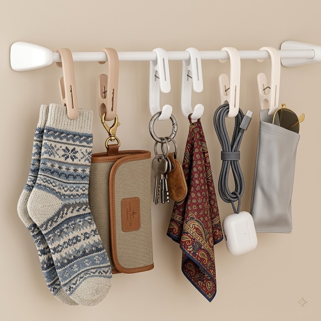 Home Cooking Delivery - Multifunctionele plastic klemmen, draagbare ophanghaken, clips