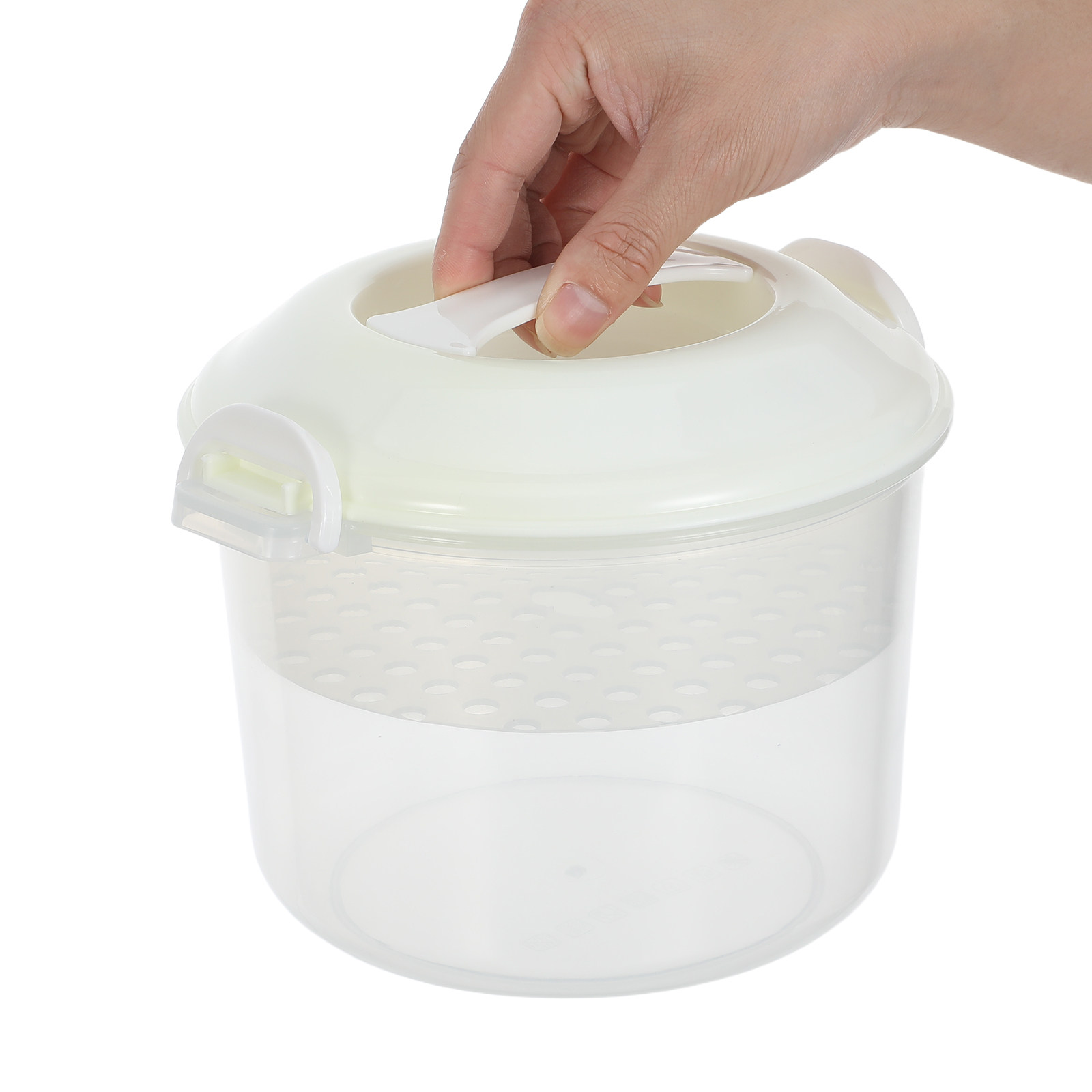 Home Cooking Asian - 2,6L Magnetron Rijstkoker Anti-aanbak Ronde Stoompan