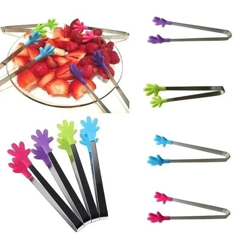 Home Cooking Supplies - 2026 Kleurrijke Palm Roestvrijstalen Handgreep Siliconen