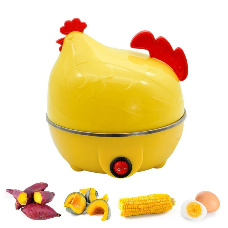 Home Cooking Supplies - Thuis Kippenvormige Eierkoker Met 7 Eiercapaciteit