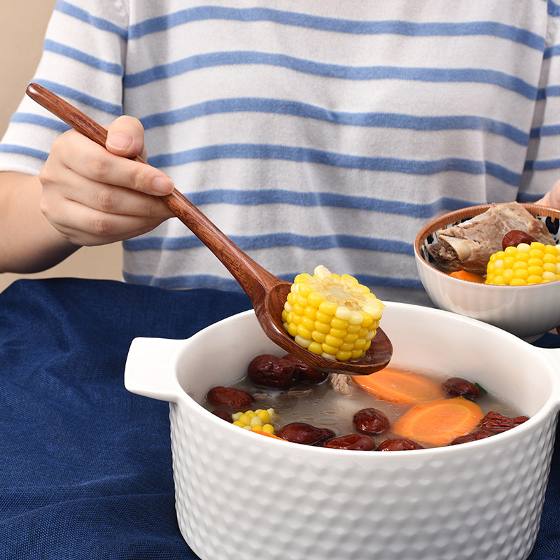 Ramen-houten lepel met lange s - Home Cooking Supplies recensie en prijs