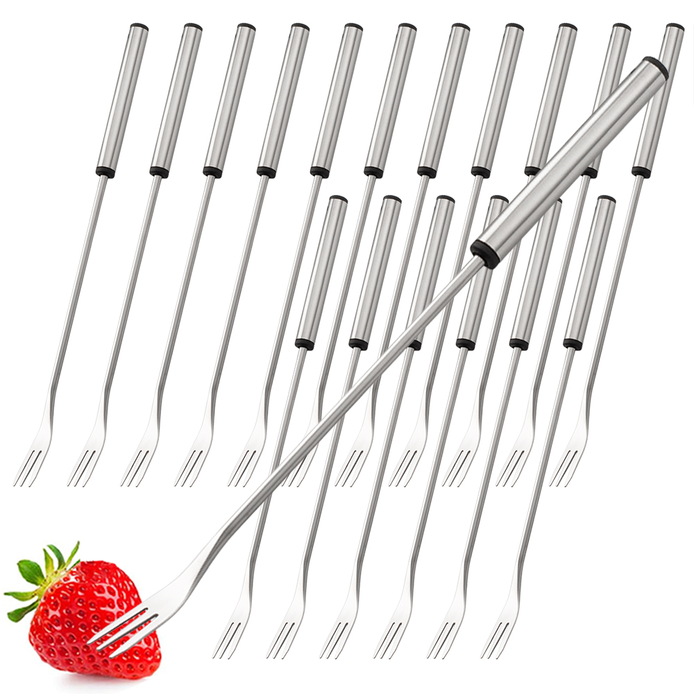 6/12/18 Stuks Zilver Rvs Fondu - Fondue Pot Ceramic recensie en prijs