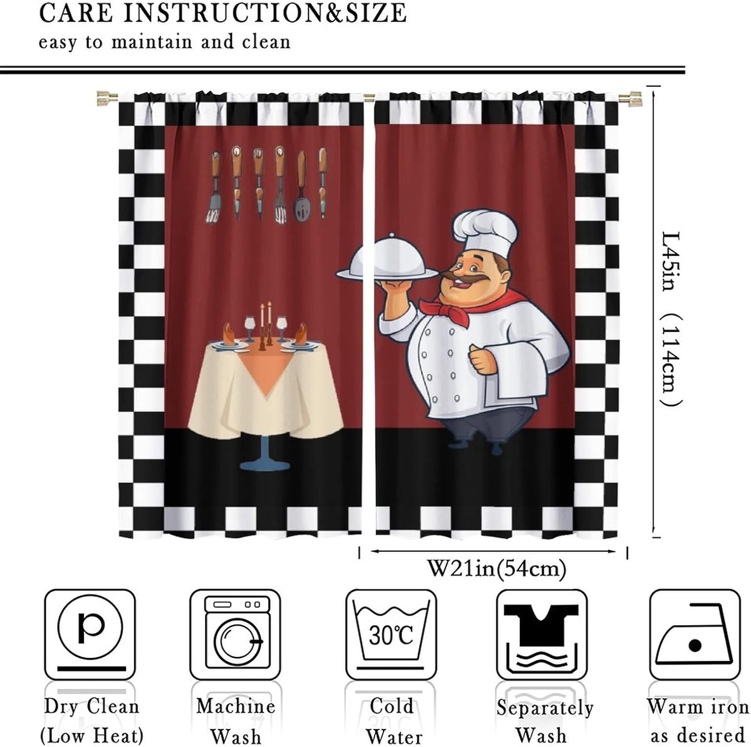 Fat Chef Keukengordijnen, Cart - Home Cooking Youtube recensie en prijs