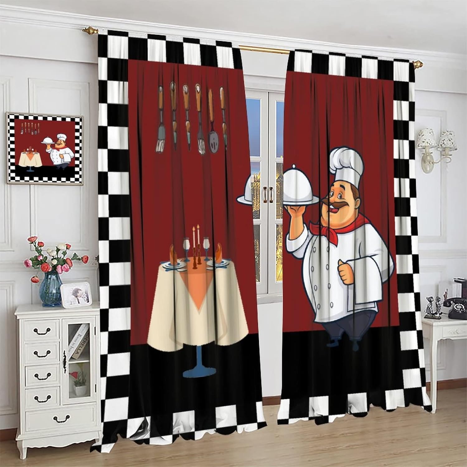 Fat Chef Keukengordijnen, Cart - Home Cooking Youtube recensie en prijs
