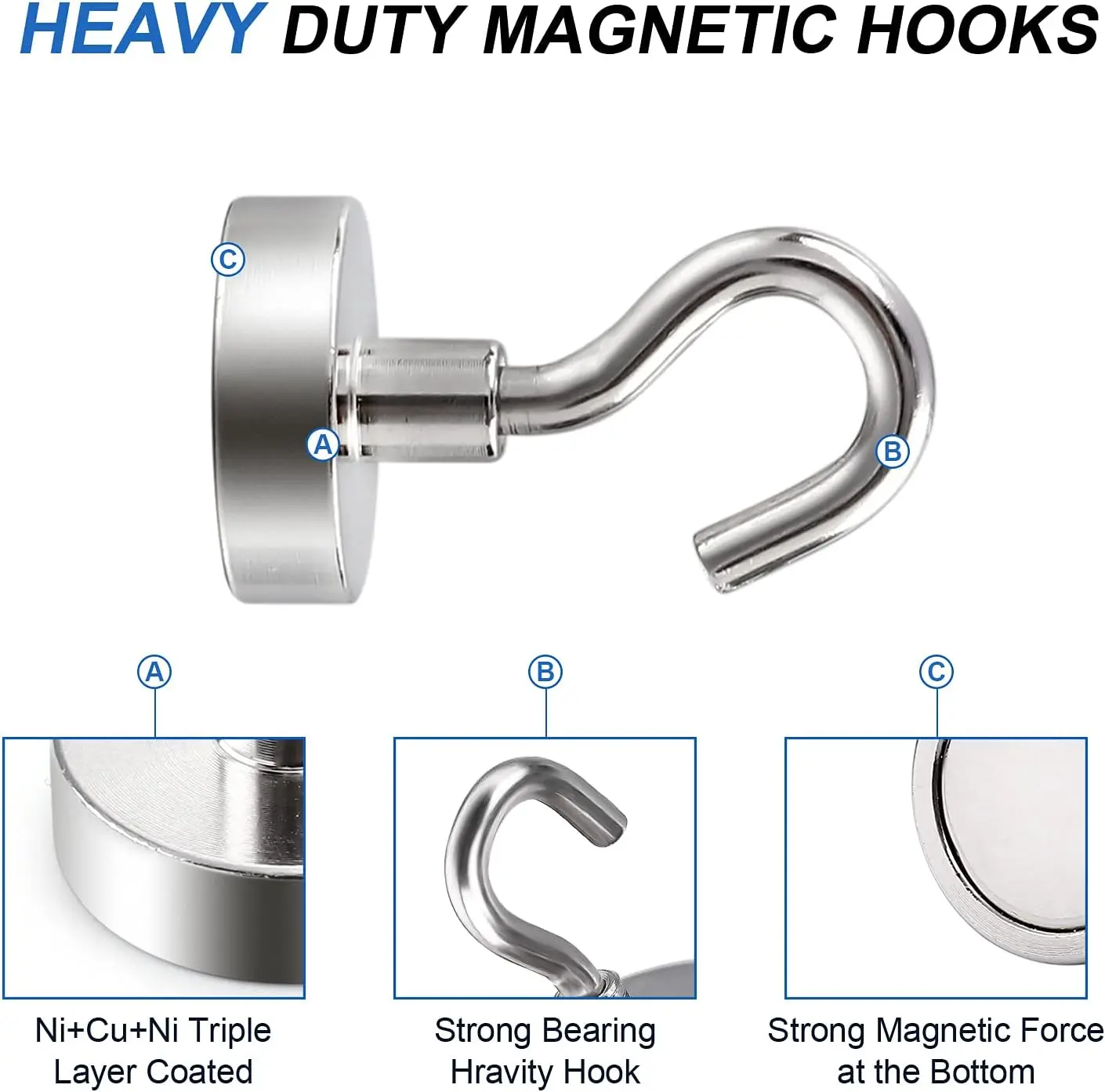 1-80PCS Sterke Magnetische Hak - Home Cooking Delivery recensie en prijs