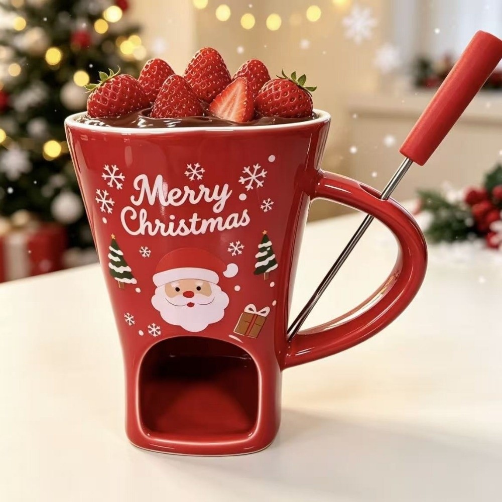 Keramische chocoladesmeltbeker - Fondue Pot Ceramic recensie en prijs
