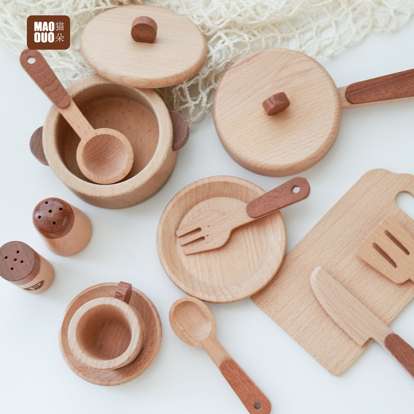 Maoduo Toys Beukenhouten Kinde - Home Cooking Delivery recensie en prijs