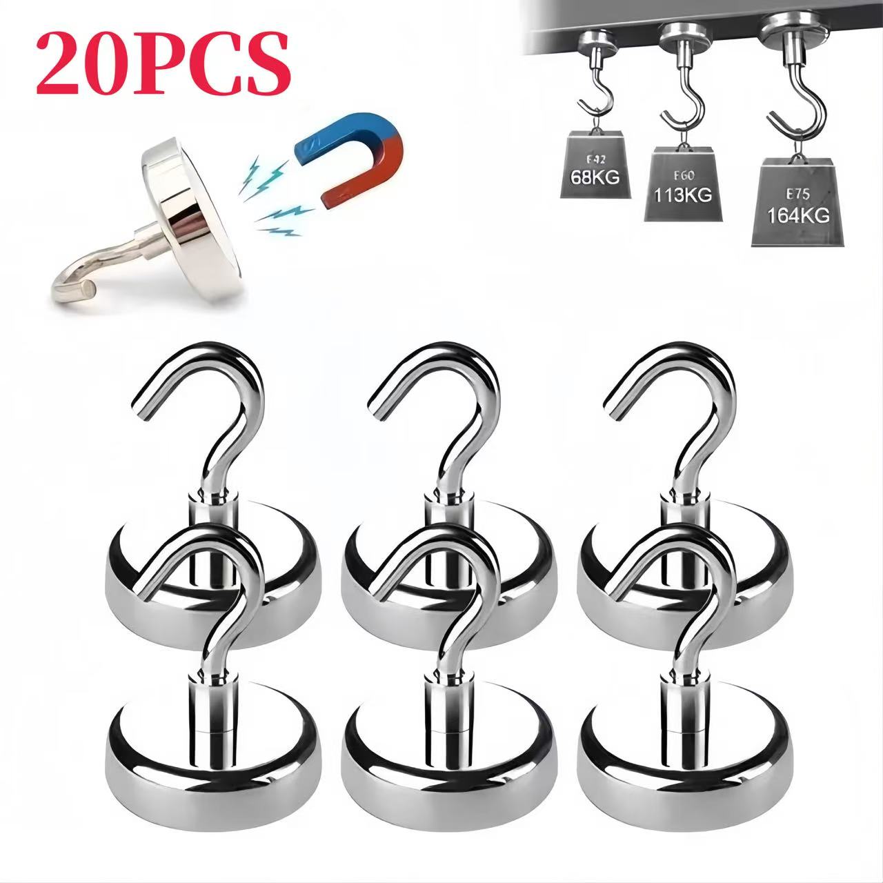 1-10-20PCS Sterke Magneet Hake - Home Cooking Delivery recensie en prijs
