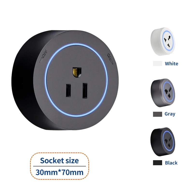 Witte Zwarte Wandcontactdoos E - Home Cooking Delivery recensie en prijs